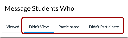 Select Missing or Late Submissions