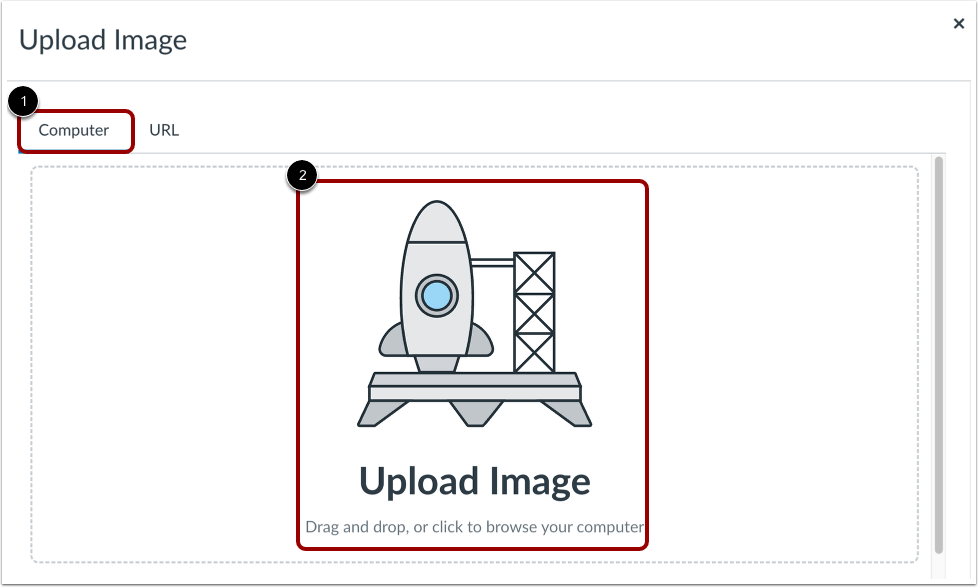 Upload Image from Computer