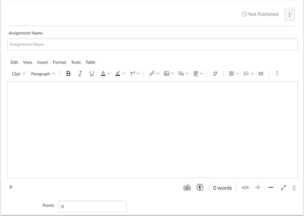 Add Assignment Details