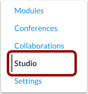 Course Navigation Link