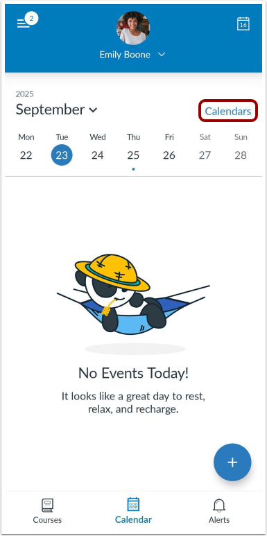 View Calendar