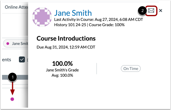 View Student Comparison