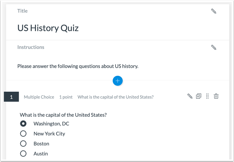 View Quiz