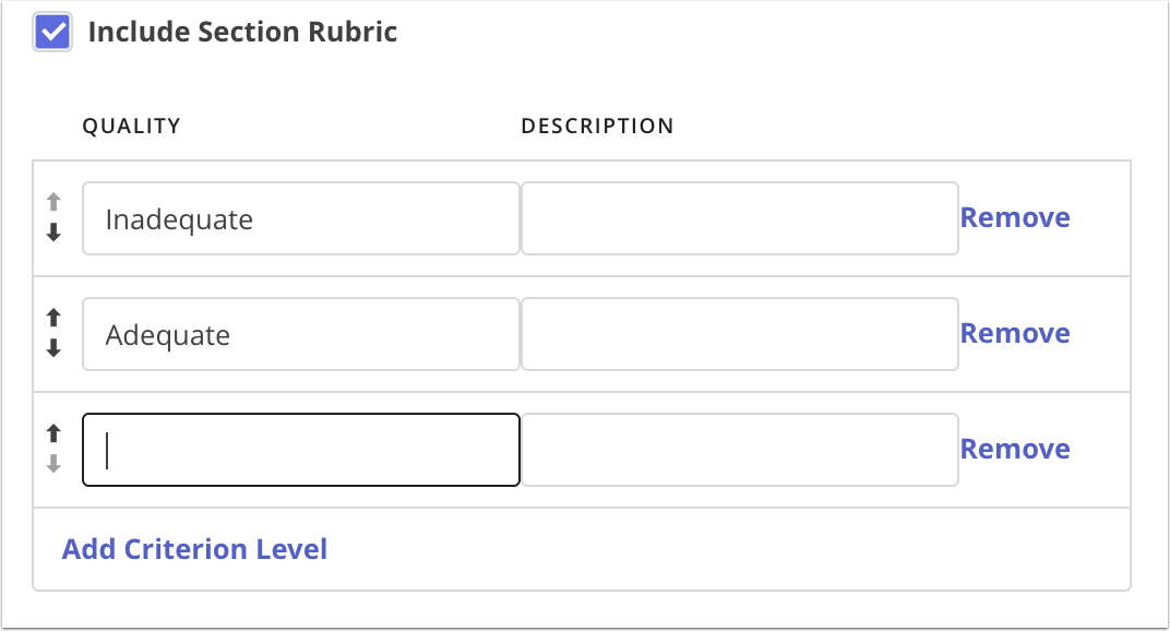 Creating an assessment extension