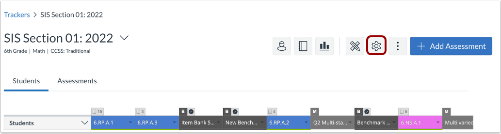 Open Tracker Settings