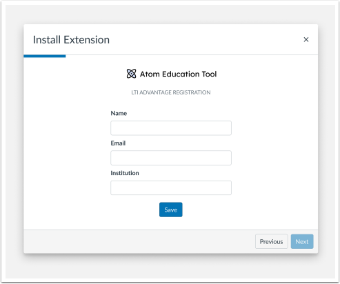 Sign in to Registration URL