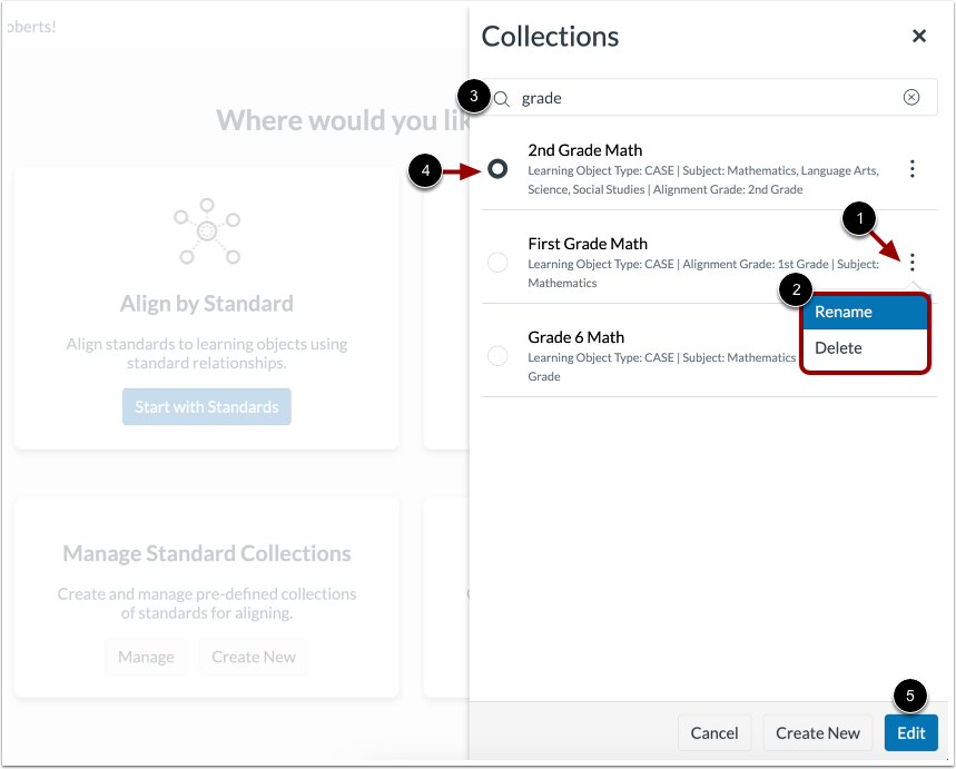 Find and Select Collection