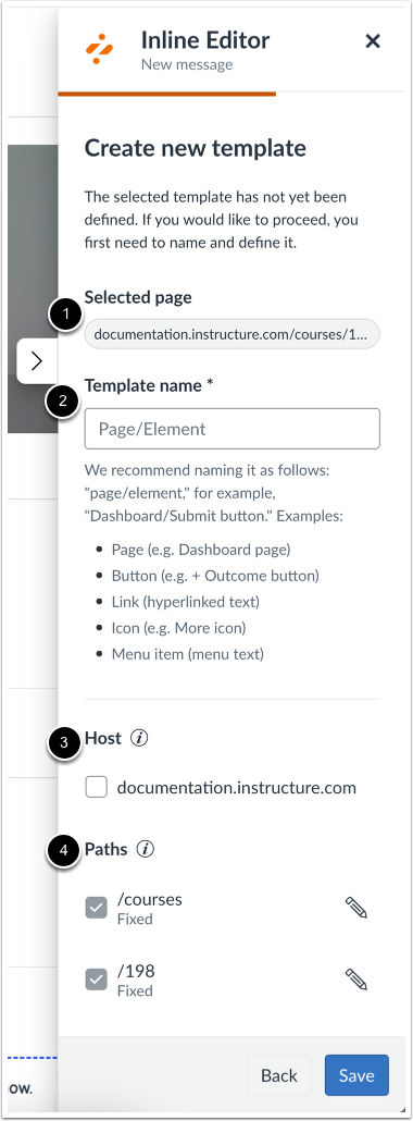 Create New Page Template