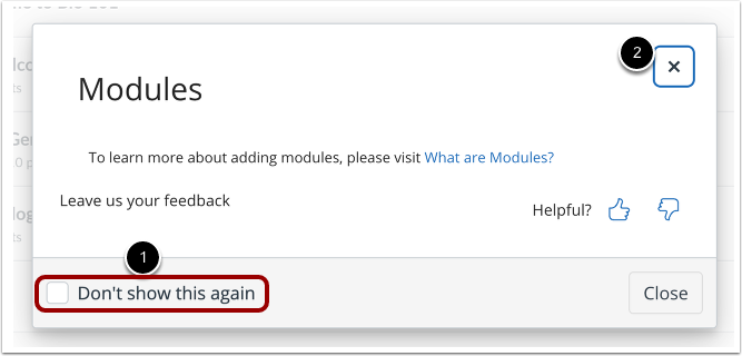 Permanently Close Messages
