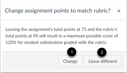 Adjust Scoring Points