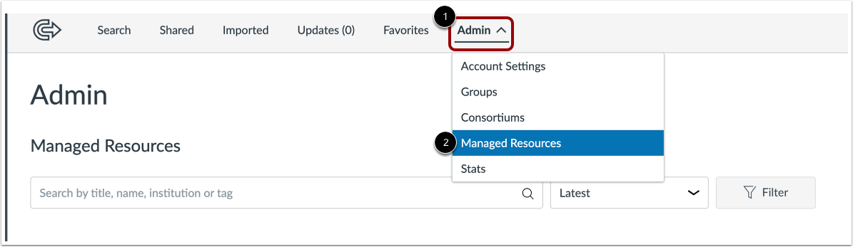 Open Managed Resources