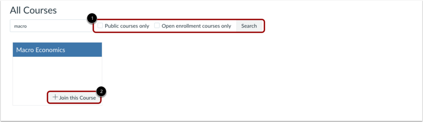 How do I sign up for a Canvas course using a join code, secret URL, or ...