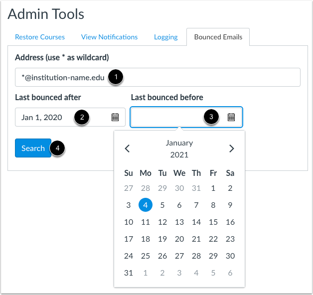 Filter Bounced Emails