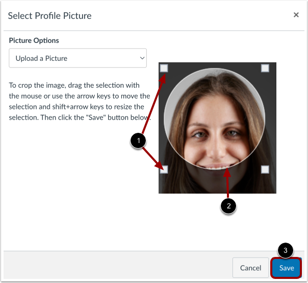 Crop or Resize Picture
