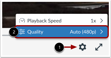 Change Video Quality