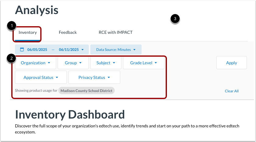 Select Filter Options