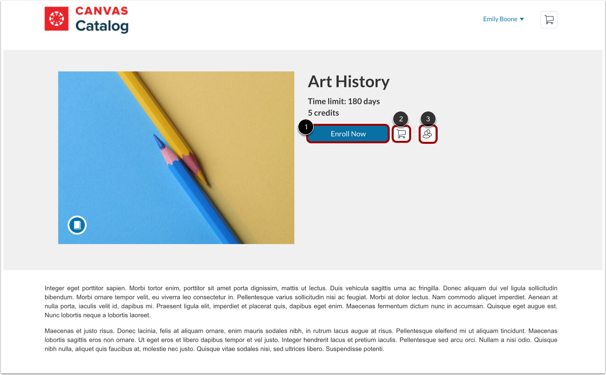 View Enrollment Options