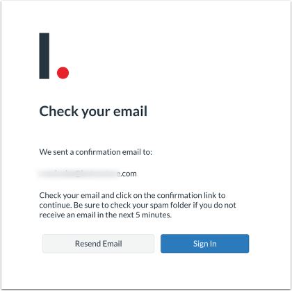 Confirmation Account