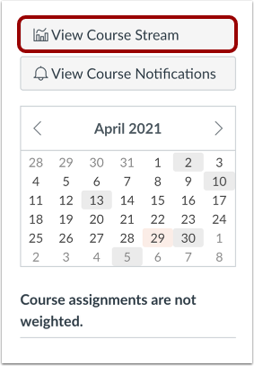 Open Course Activity