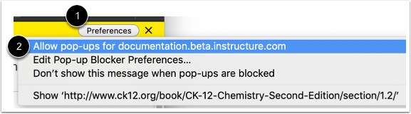 Allow Pop-Ups in Firefox