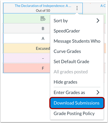 Download Submissions