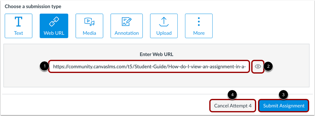 Submit a Website URL