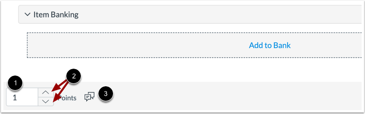 Add Point Value and Feedback