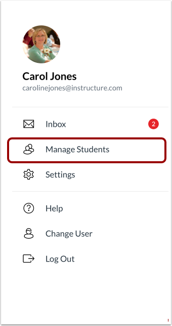 Manage Students
