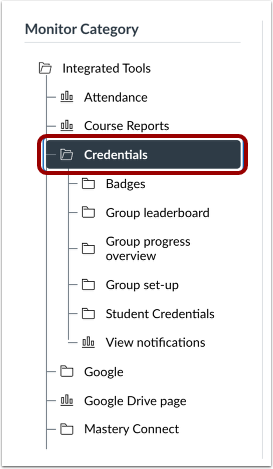 Credentials Monitor Category