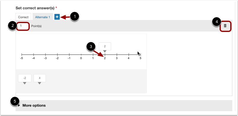 Enter Alternate Answers