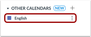 View Account Calendars