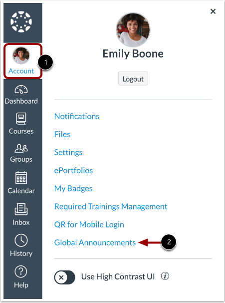 Open Global Announcements