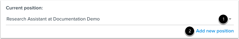 Update Current Position