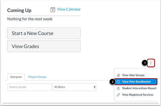 Confirm Concluded Enrollments
