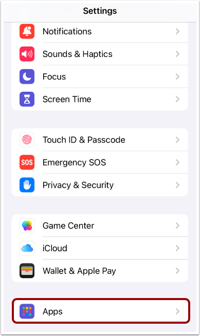 Open App Settings