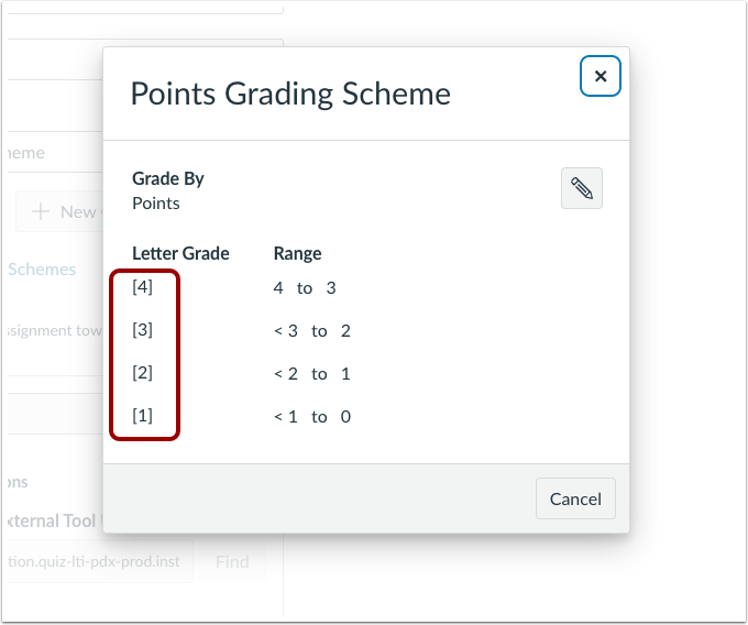 Grade Labeling Example What are grading schemes? - Instructure Community