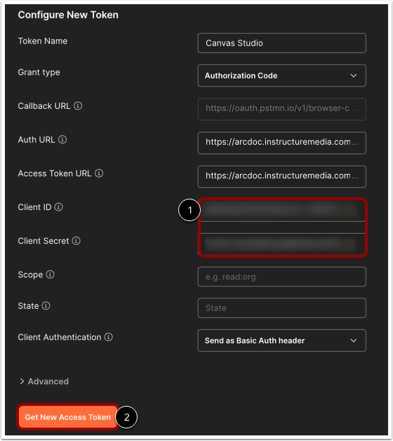 Get New Access Token