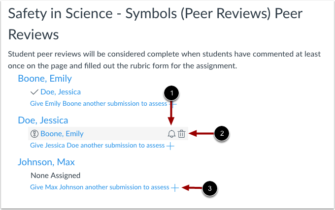 Manage Peer Review