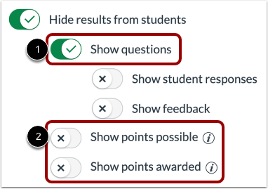 Manage Result View Settings