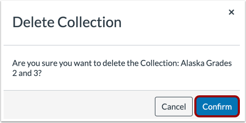 Delete Collection