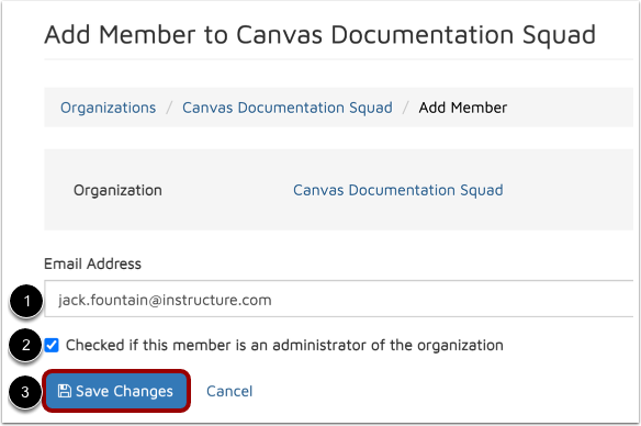 Enter Member Details