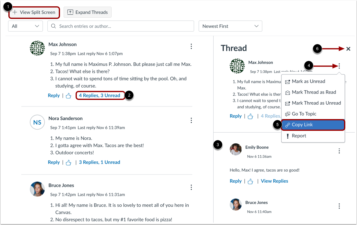 View Discussion Thread Replies
