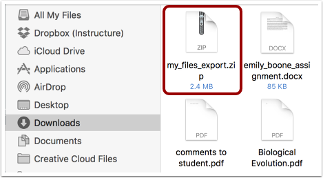 Open ZIP File