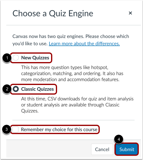 Select Quiz Engine