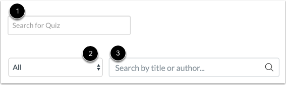 Filter Displayed Results
