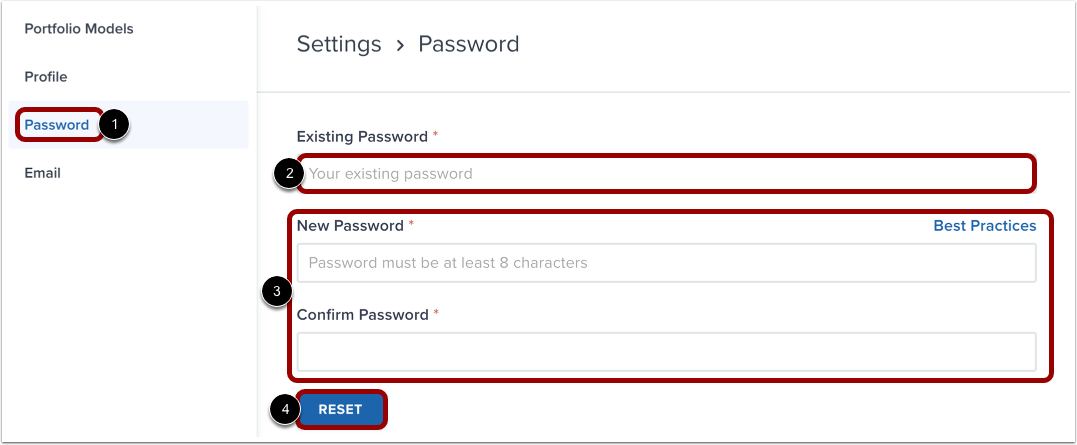 Change Password