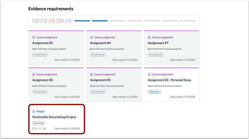 Select an Item to Review