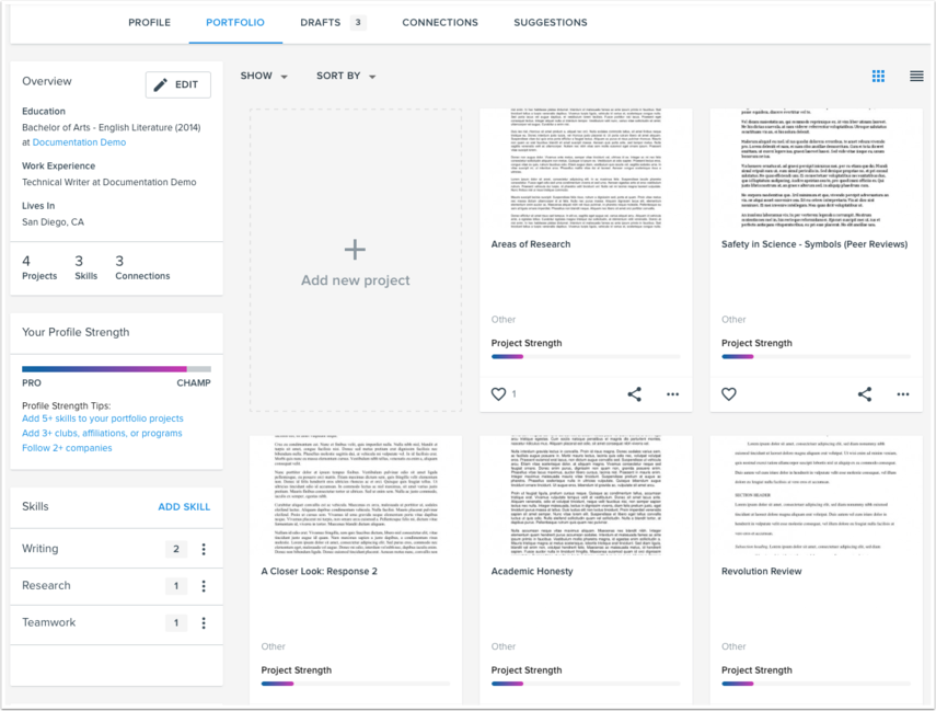 ¿Qué contenido adicional debería añadir a mi portafolio?