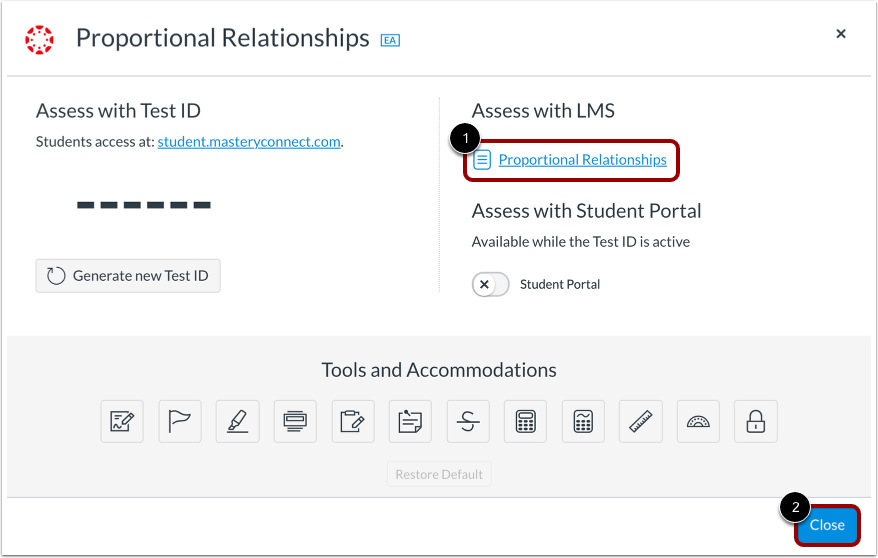 Open Linked Canvas Assignment