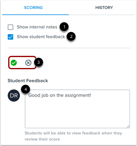 View Scoring Information